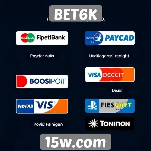 Novos métodos de pagamento disponíveis no BET6K